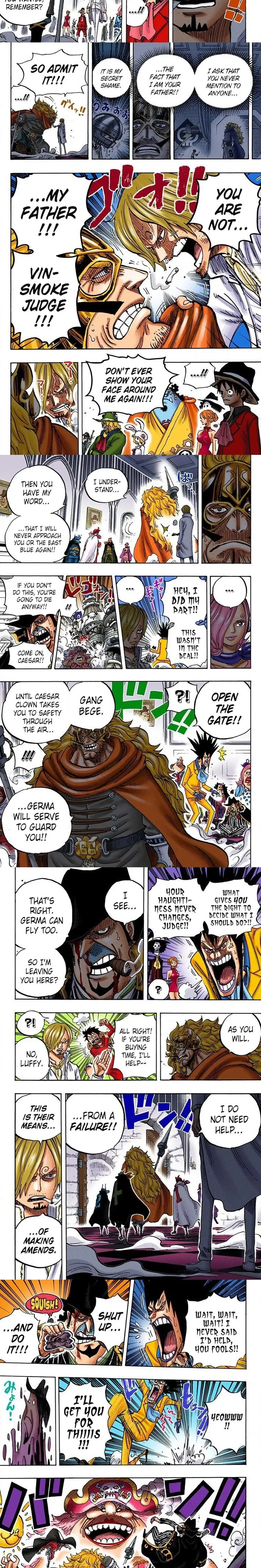 One Piece (Official Colored) Chapter 870 page 5 - 