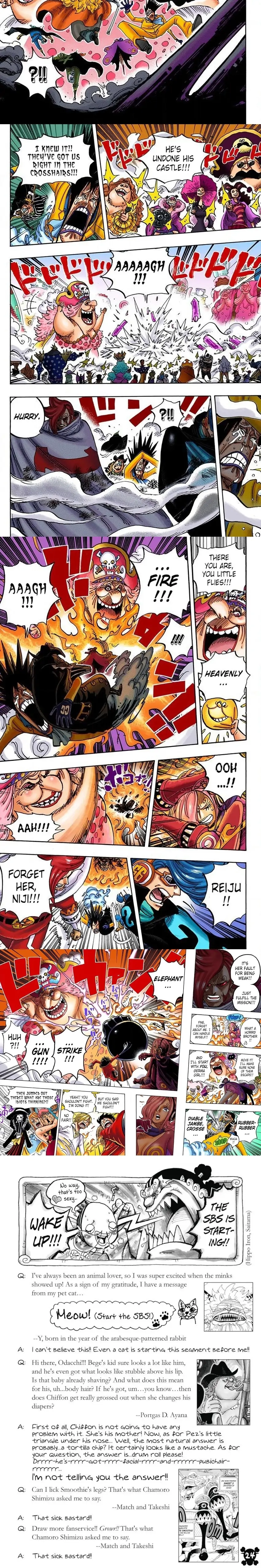 One Piece (Official Colored) Chapter 870 page 6 - 