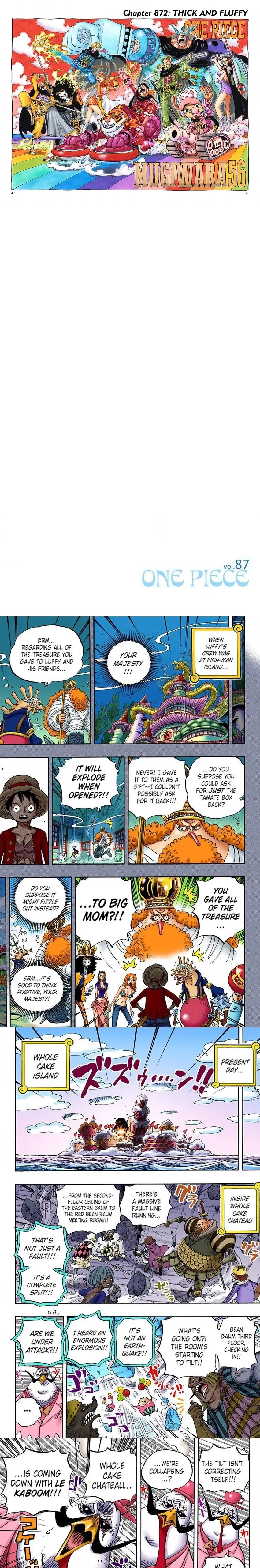 One Piece (Official Colored) Chapter 872 page 1 - 