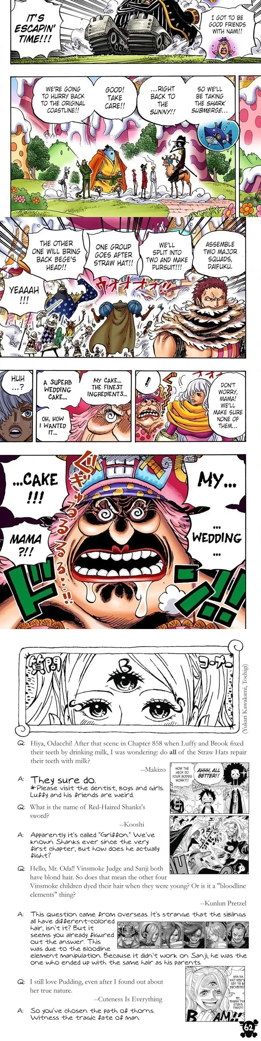 One Piece (Official Colored) Chapter 872 page 5 - 