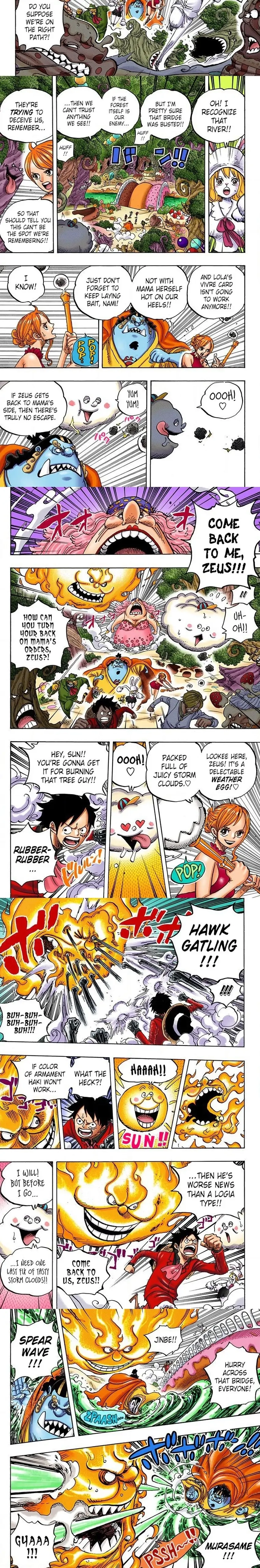 One Piece (Official Colored) Chapter 875 page 2 - 