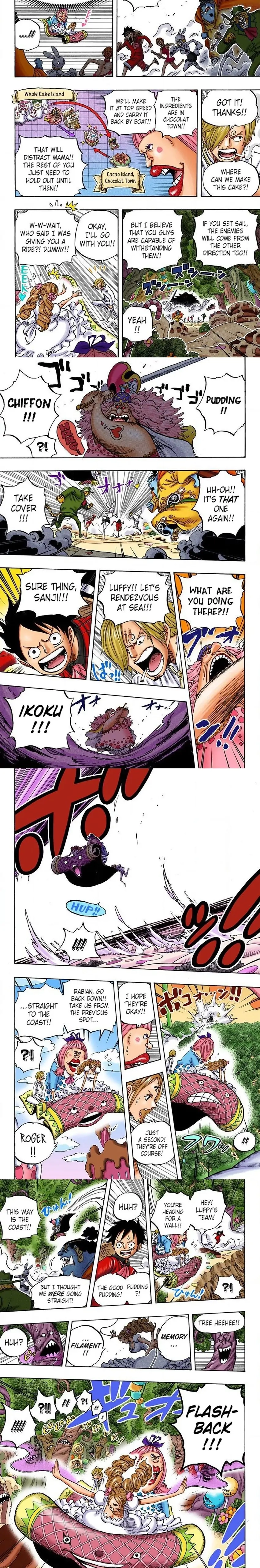 One Piece (Official Colored) Chapter 876 page 3 - 