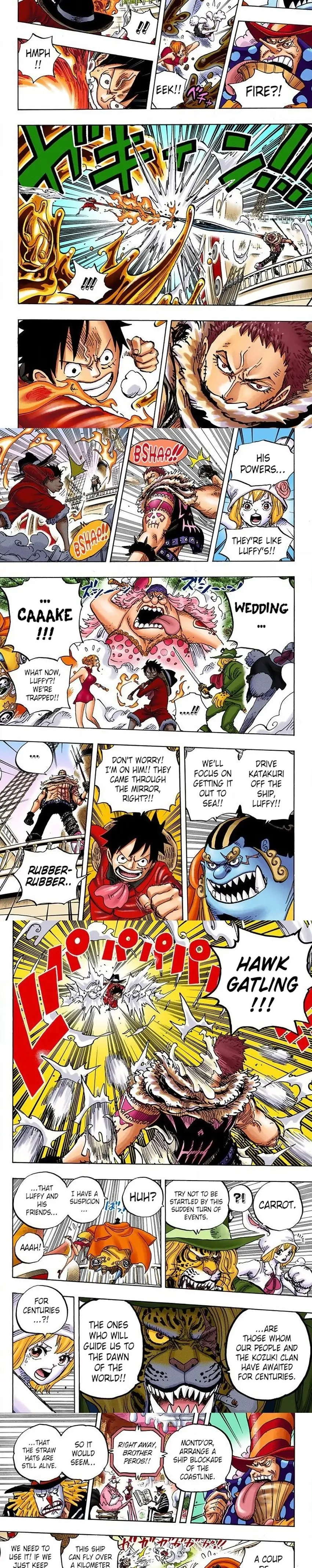 One Piece (Official Colored) Chapter 877 page 3 - 