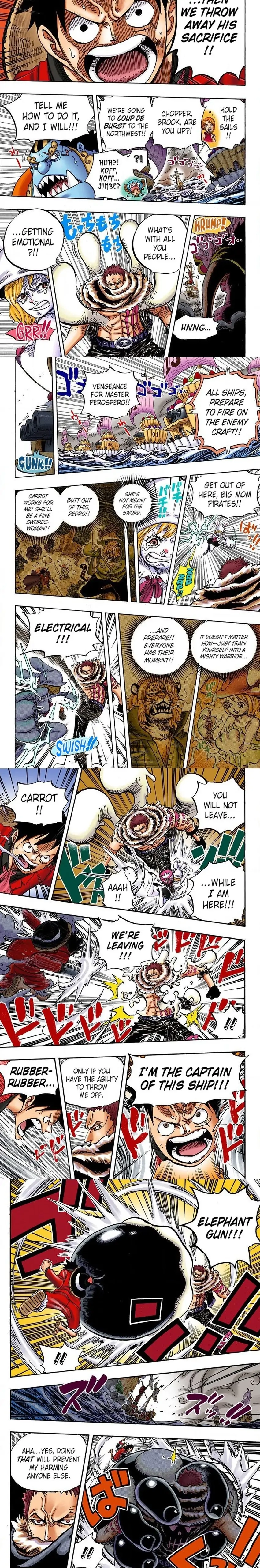 One Piece (Official Colored) Chapter 878 page 3 - 