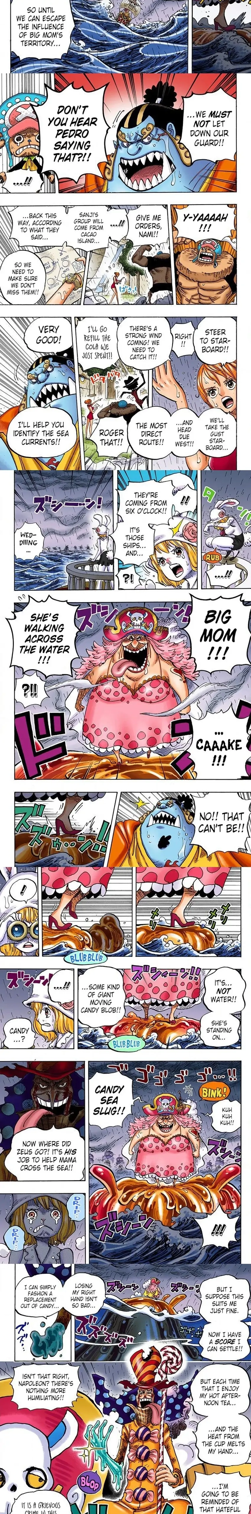 One Piece (Official Colored) Chapter 879 page 2 - 