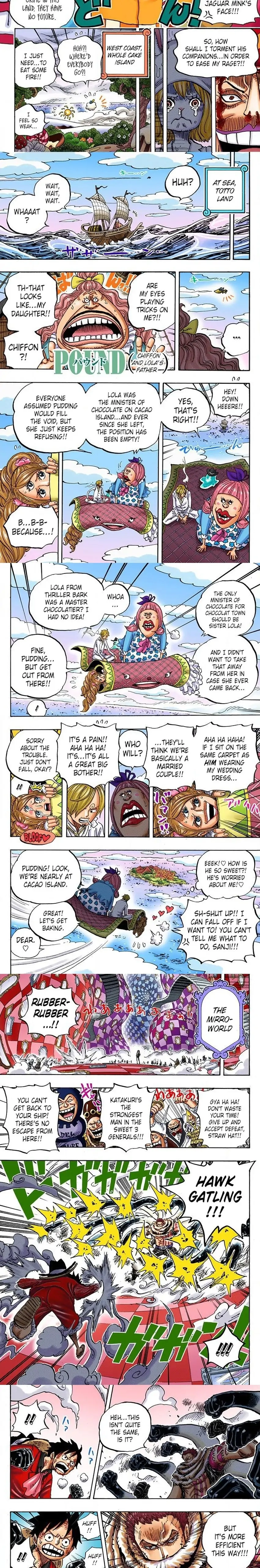 One Piece (Official Colored) Chapter 879 page 3 - 