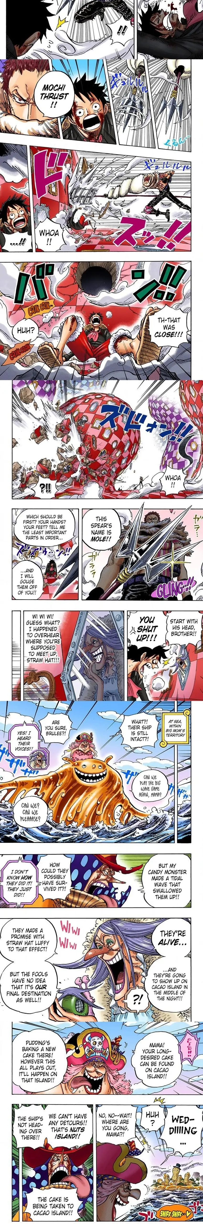 One Piece (Official Colored) Chapter 882 page 2 - 