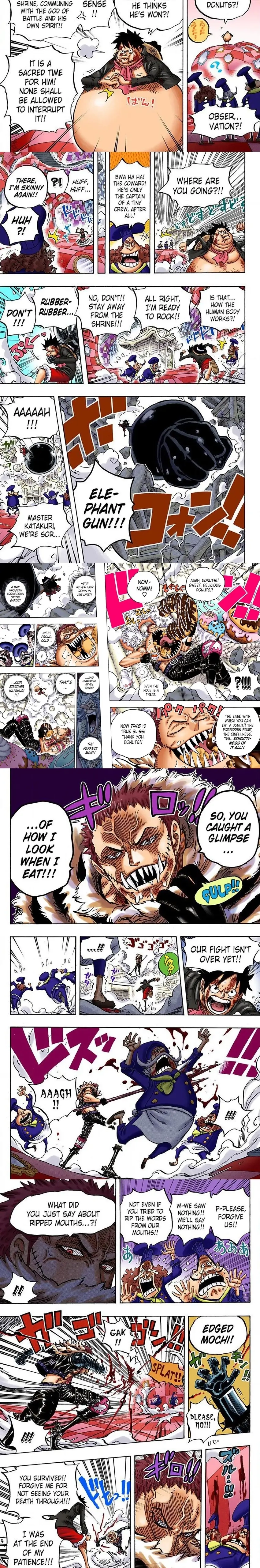 One Piece (Official Colored) Chapter 883 page 3 - 