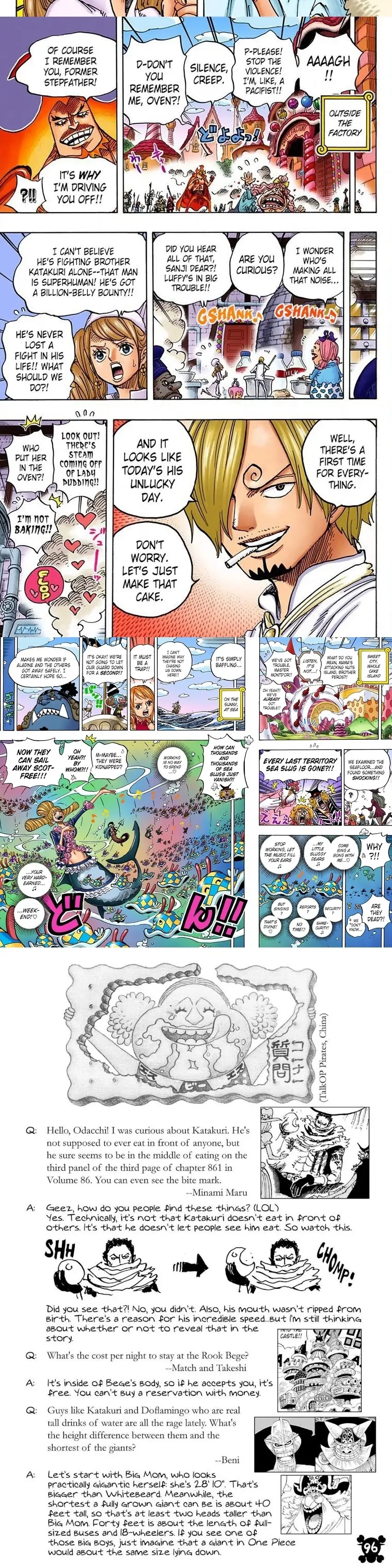 One Piece (Official Colored) Chapter 884 page 5 - 