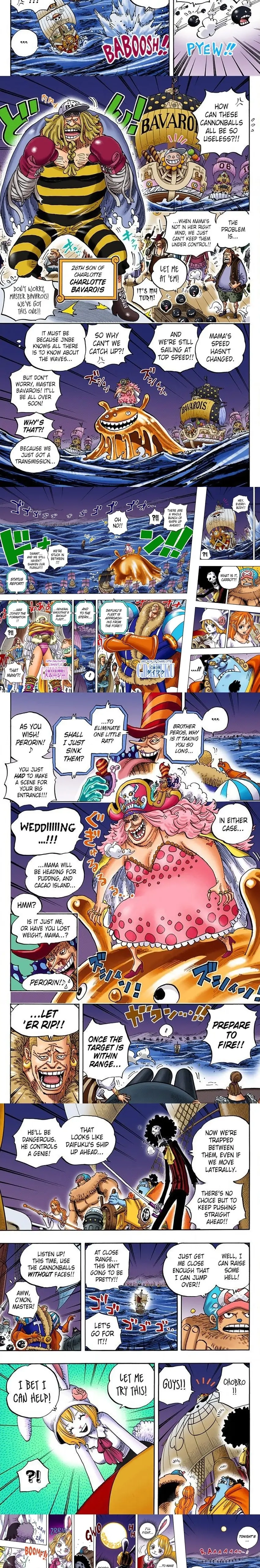 One Piece (Official Colored) Chapter 888 page 2 - 