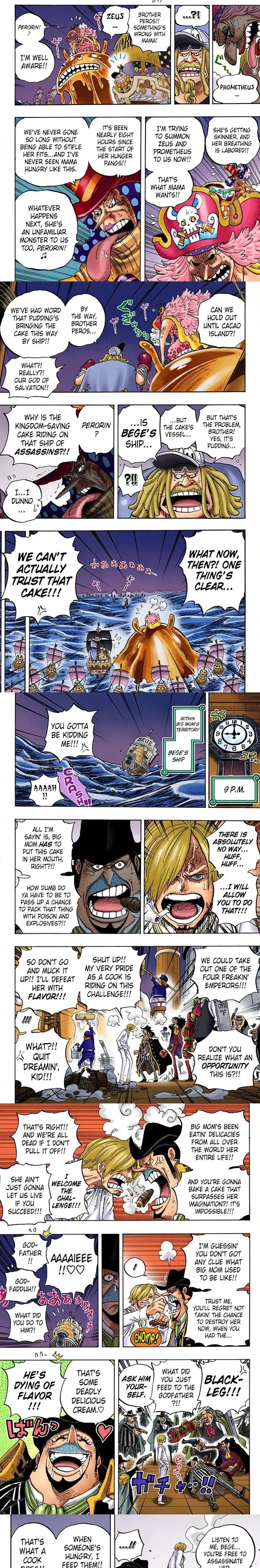 One Piece (Official Colored) Chapter 889 page 2 - 