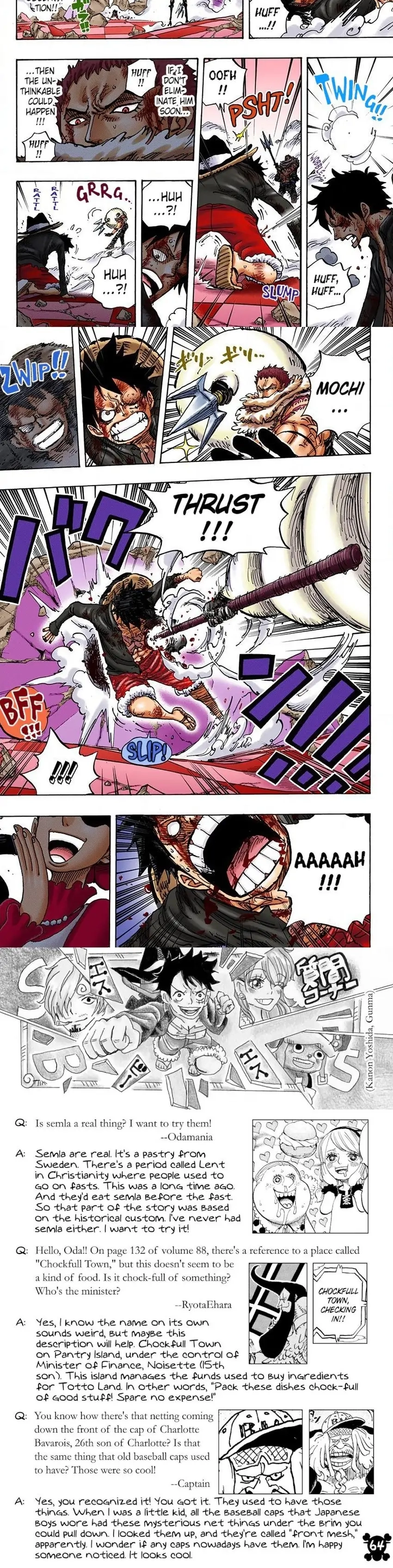 One Piece (Official Colored) Chapter 892 page 5 - 