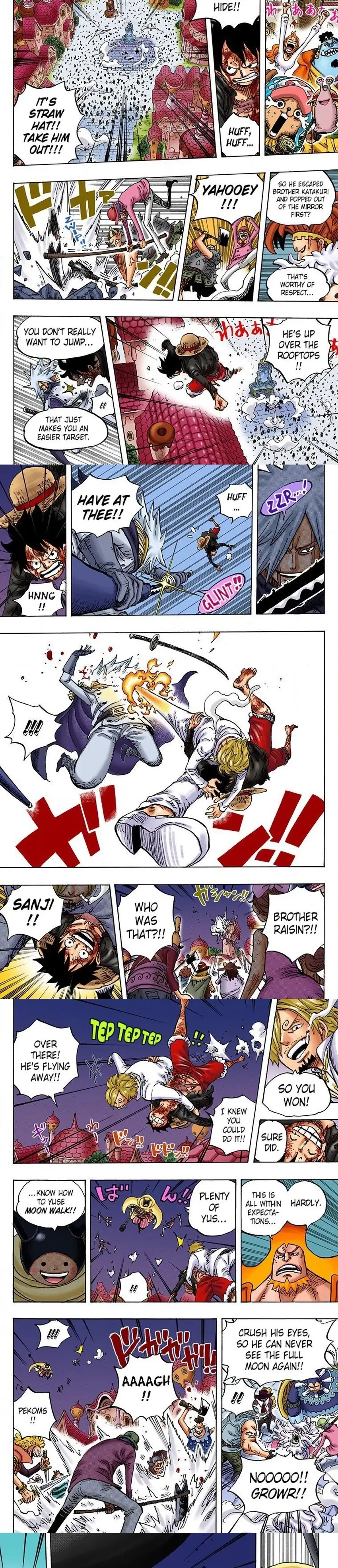 One Piece (Official Colored) Chapter 897 page 3 - 