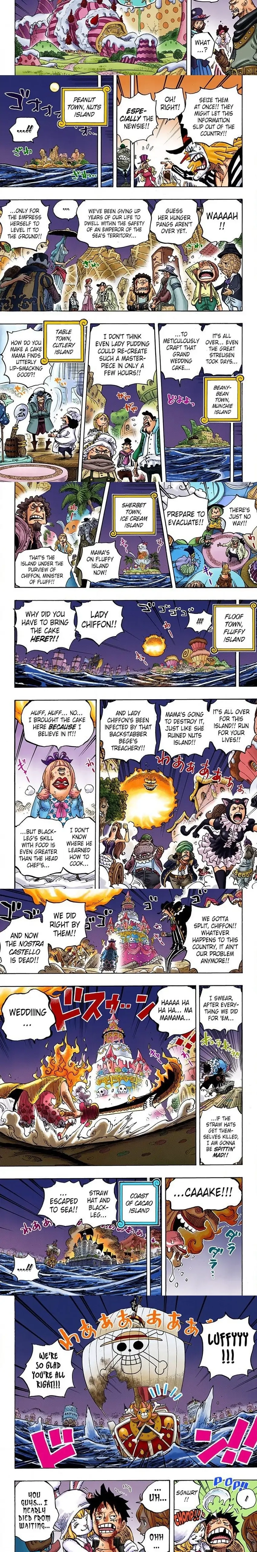 One Piece (Official Colored) Chapter 899 page 2 - 