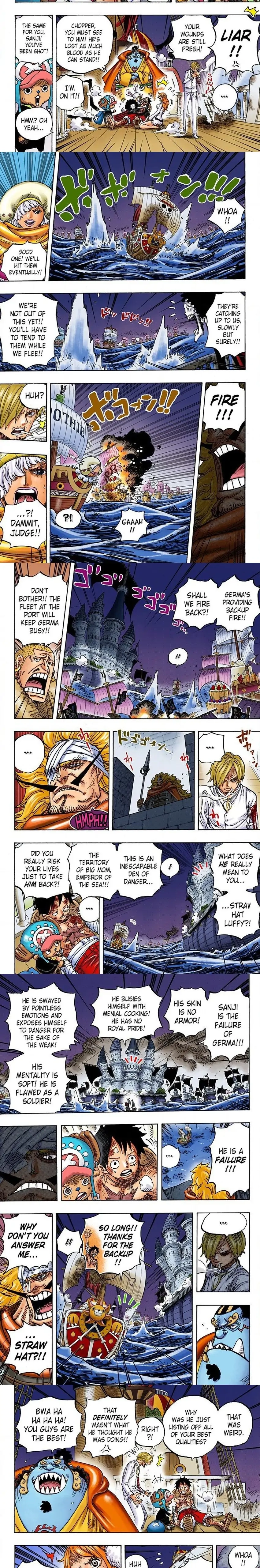 One Piece (Official Colored) Chapter 899 page 3 - 