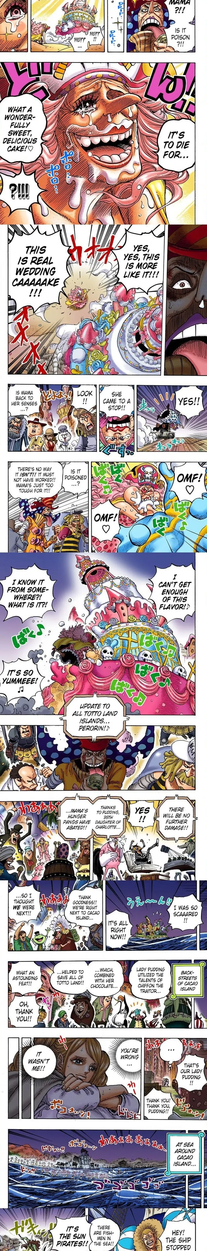 One Piece (Official Colored) Chapter 900 page 2 - 