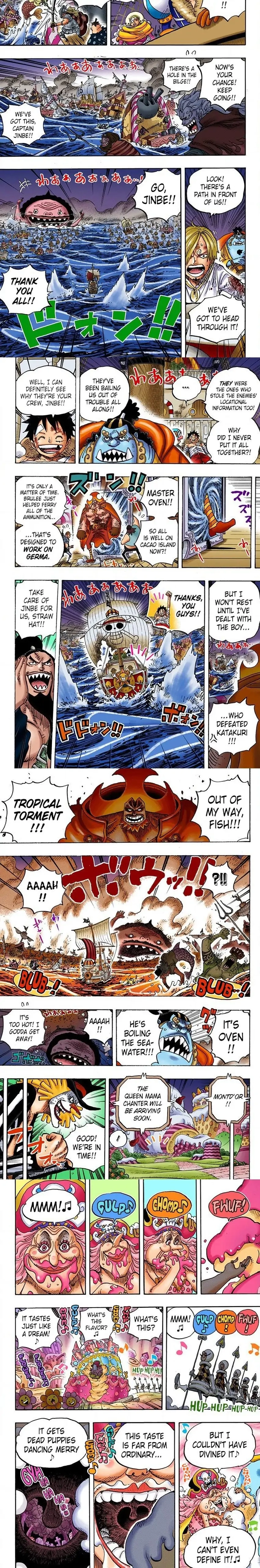 One Piece (Official Colored) Chapter 900 page 3 - 