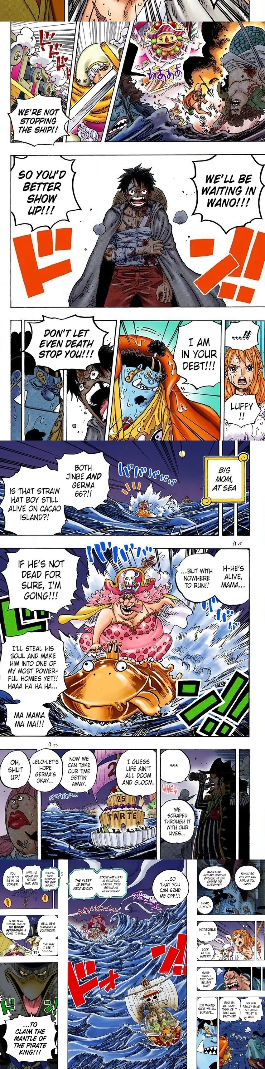 One Piece (Official Colored) Chapter 901 page 6 - 