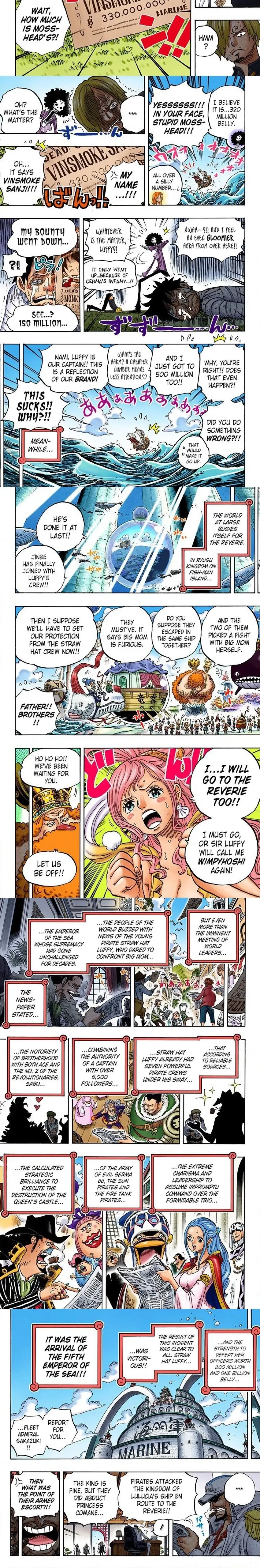 One Piece (Official Colored) Chapter 903 page 2 - 