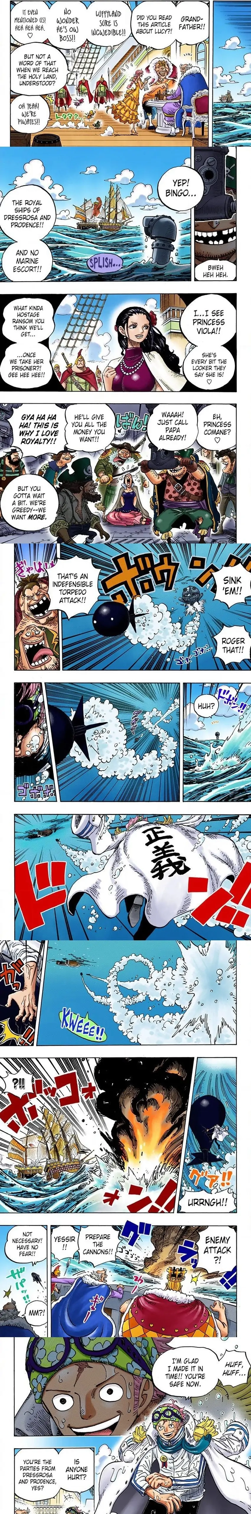 One Piece (Official Colored) Chapter 903 page 3 - 