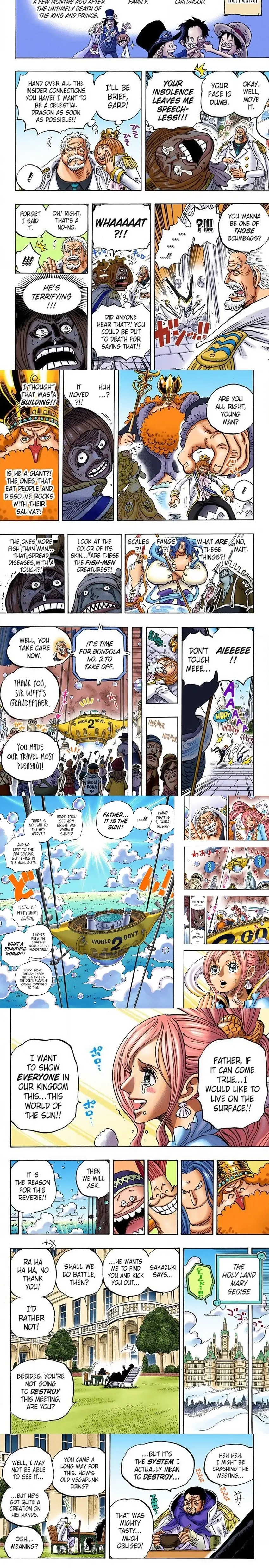 One Piece (Official Colored) Chapter 905 page 3 - 
