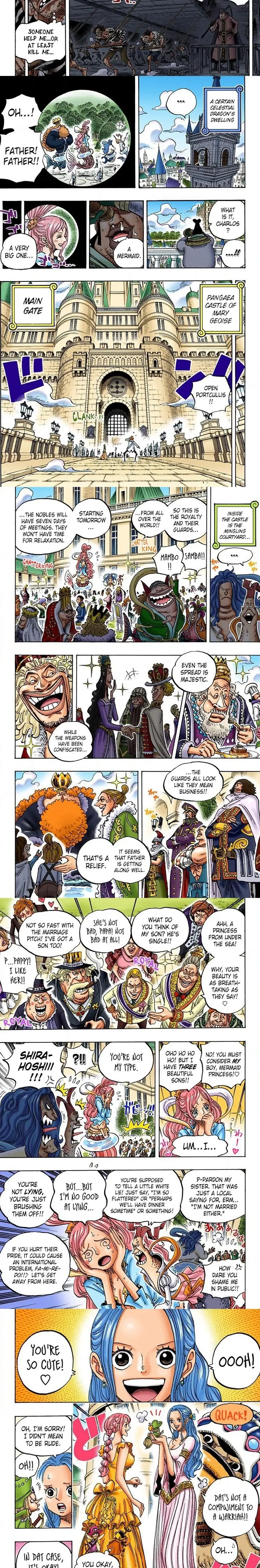 One Piece (Official Colored) Chapter 906 page 2 - 
