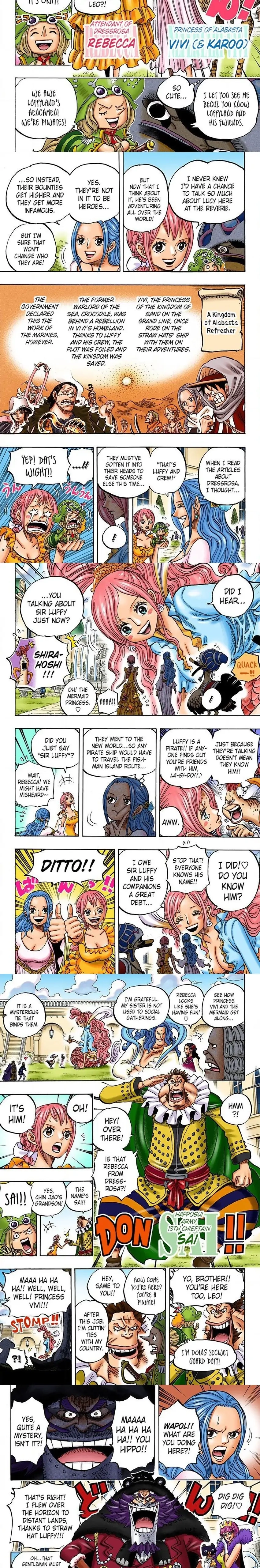 One Piece (Official Colored) Chapter 906 page 3 - 
