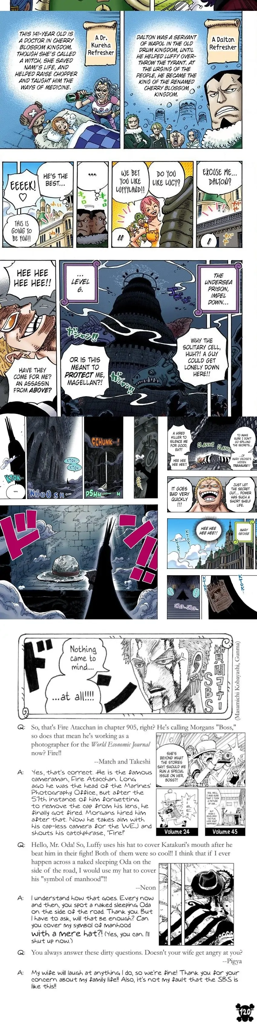 One Piece (Official Colored) Chapter 906 page 5 - 