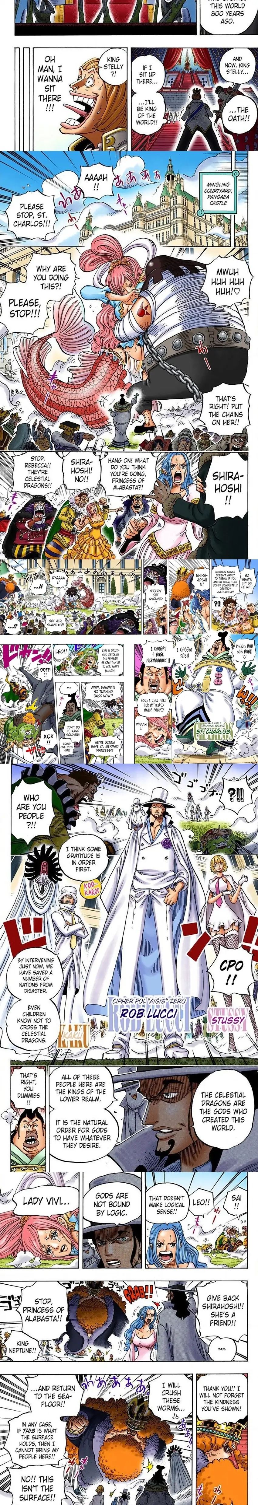 One Piece (Official Colored) Chapter 907 page 3 - 