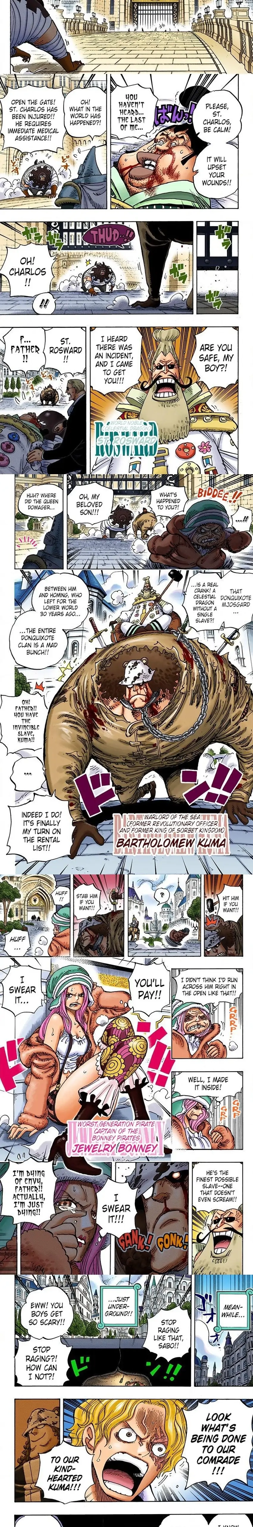 One Piece (Official Colored) Chapter 908 page 2 - 