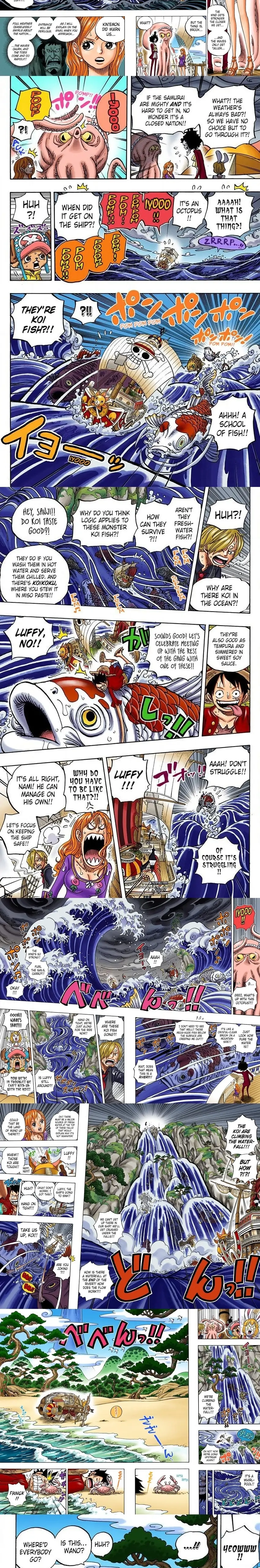 One Piece (Official Colored) Chapter 910 page 2 - 