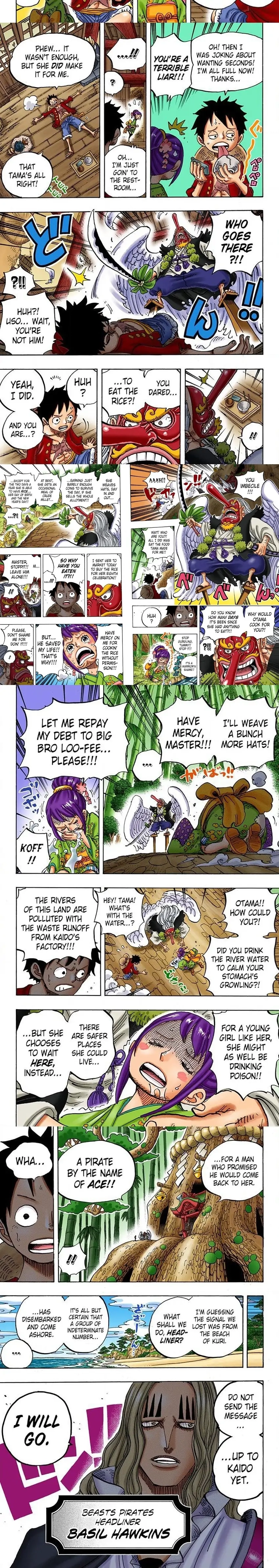One Piece (Official Colored) Chapter 911 page 6 - 