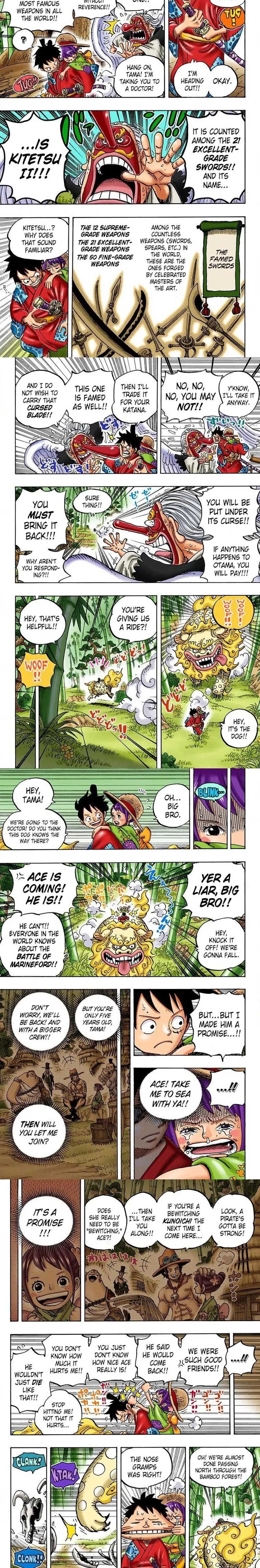 One Piece (Official Colored) Chapter 912 page 3 - 