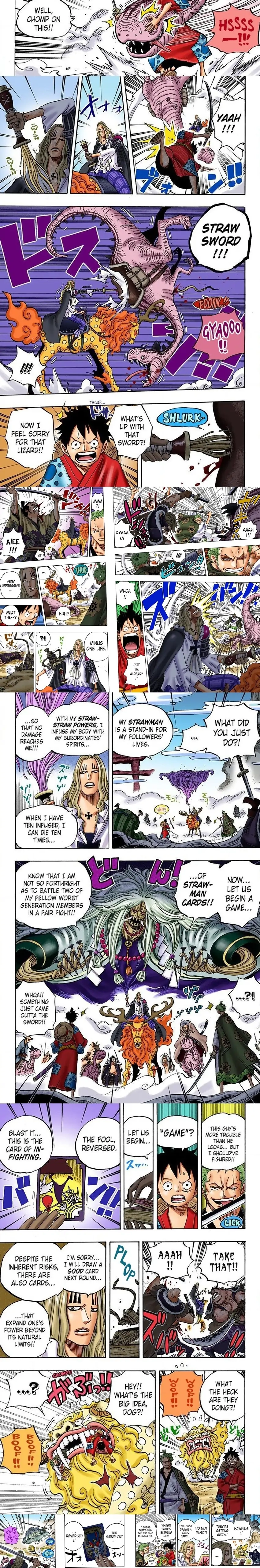 One Piece (Official Colored) Chapter 913 page 2 - 