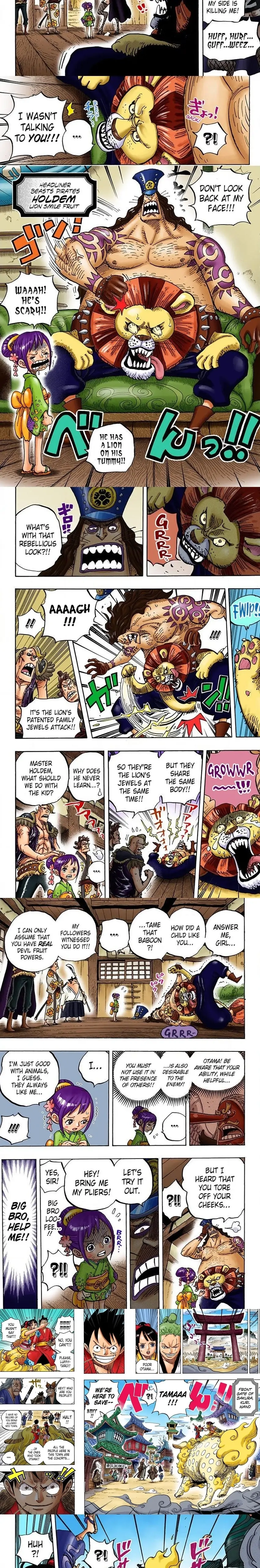One Piece (Official Colored) Chapter 915 page 2 - 