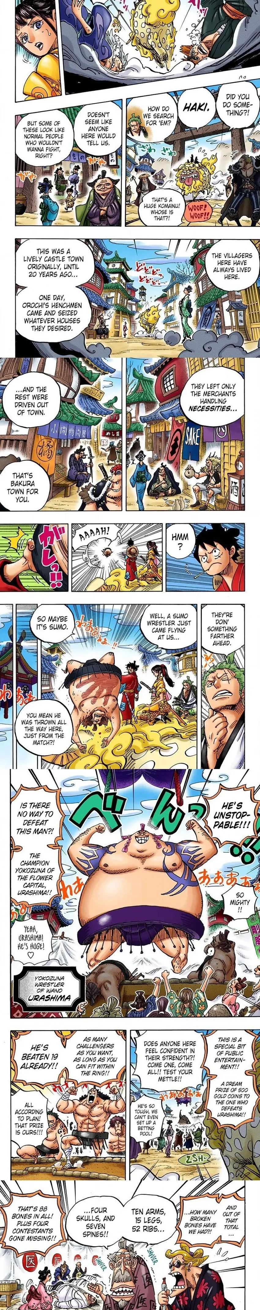 One Piece (Official Colored) Chapter 915 page 3 - 