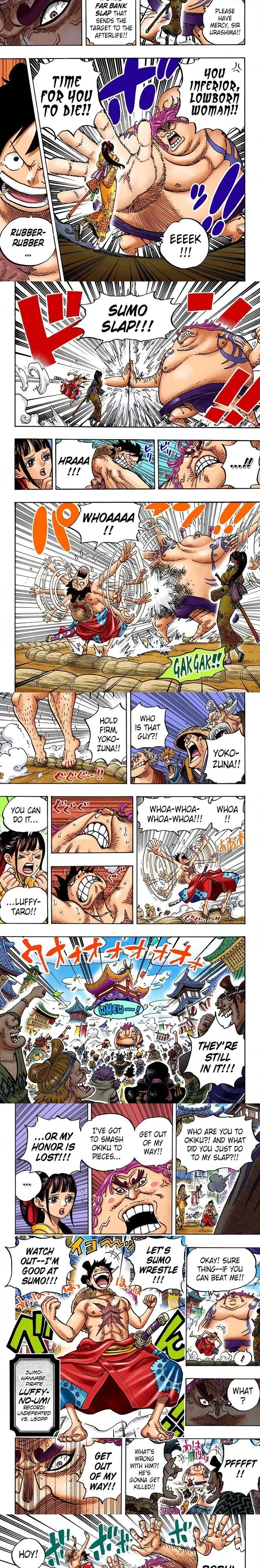 One Piece (Official Colored) Chapter 916 page 2 - 