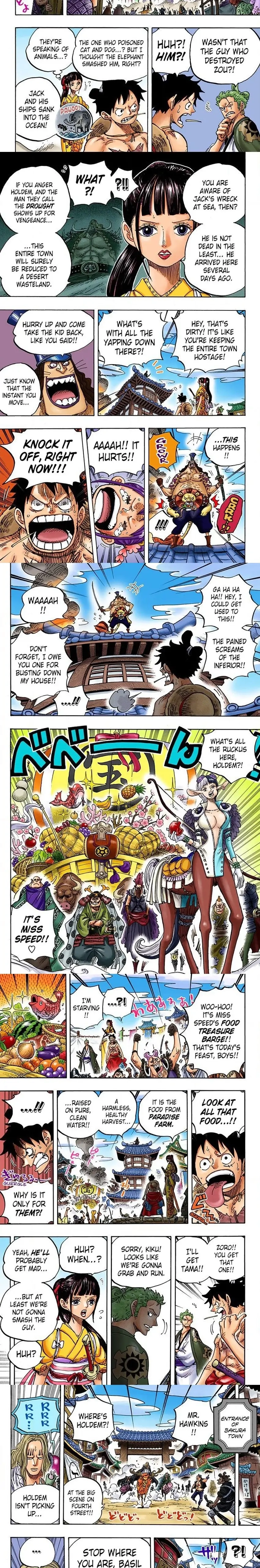 One Piece (Official Colored) Chapter 917 page 3 - 