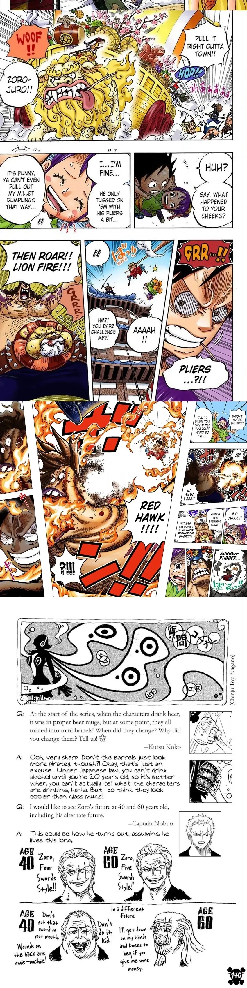 One Piece (Official Colored) Chapter 917 page 5 - 