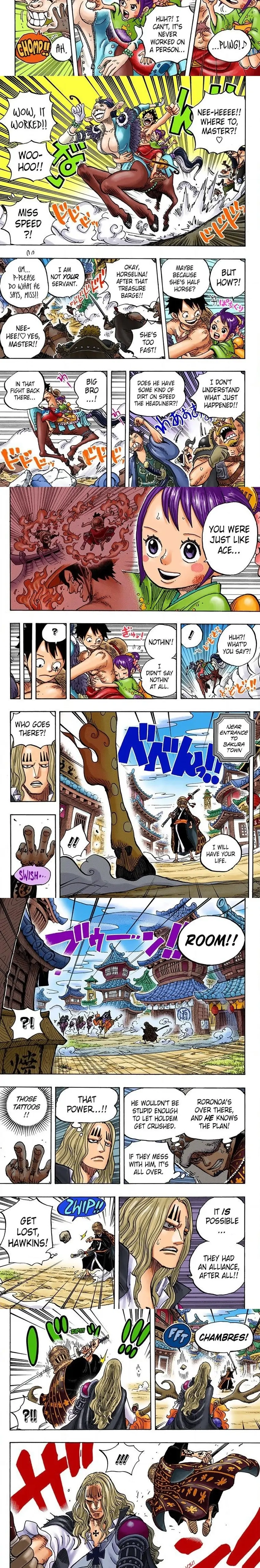 One Piece (Official Colored) Chapter 918 page 2 - 