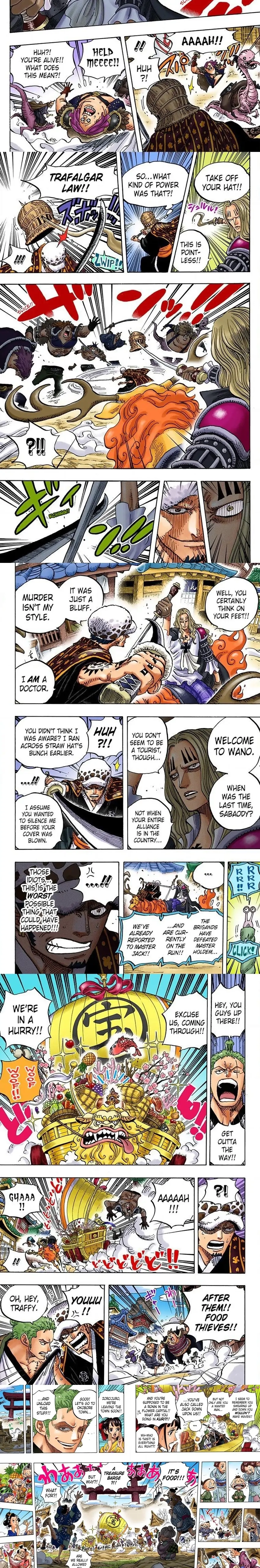 One Piece (Official Colored) Chapter 918 page 3 - 