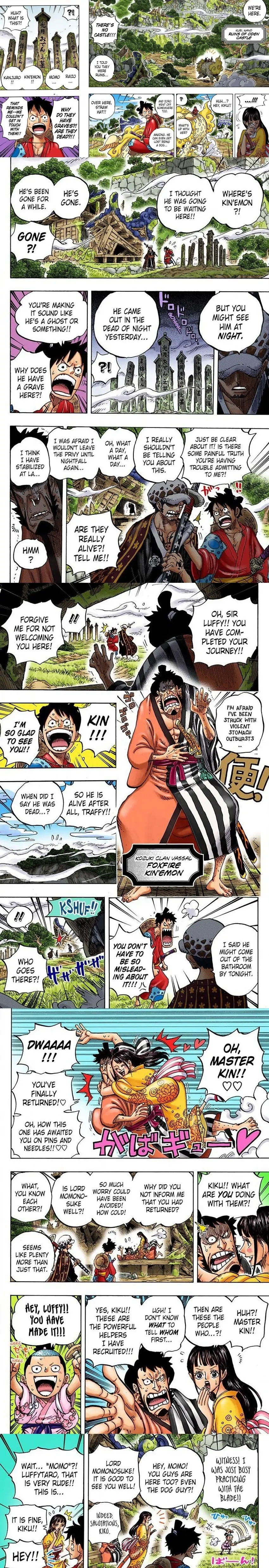 One Piece (Official Colored) Chapter 919 page 3 - 