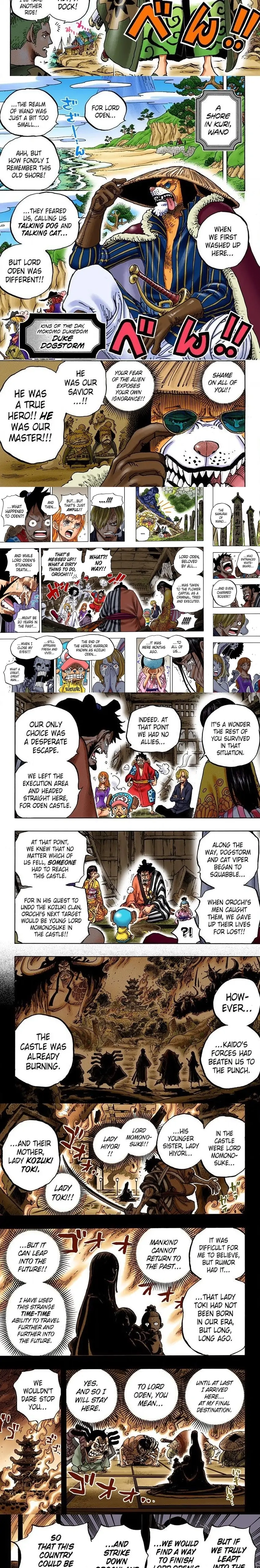 One Piece (Official Colored) Chapter 920 page 2 - 