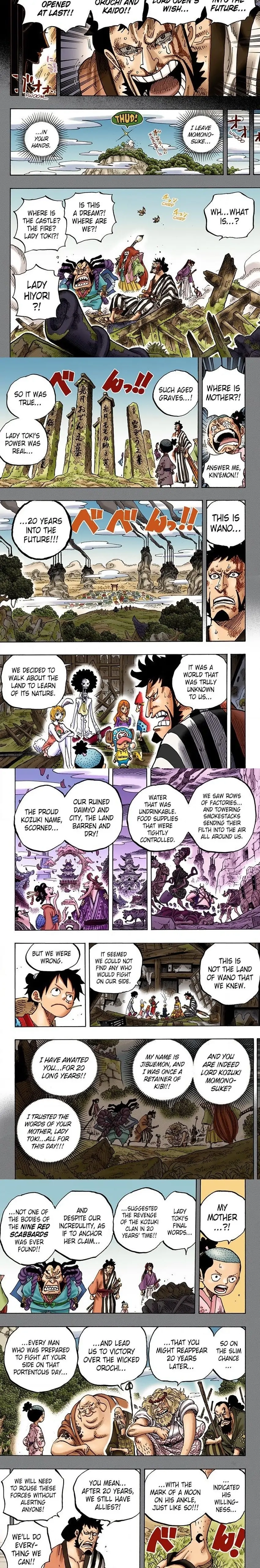 One Piece (Official Colored) Chapter 920 page 3 - 