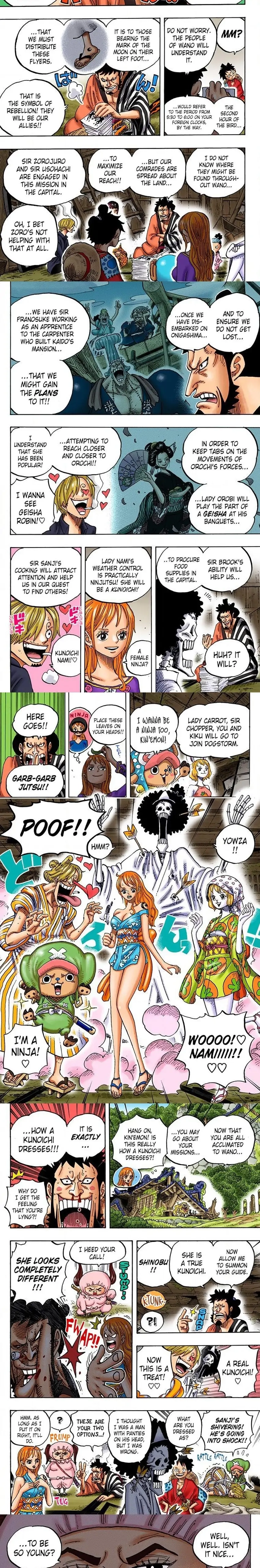 One Piece (Official Colored) Chapter 921 page 2 - 