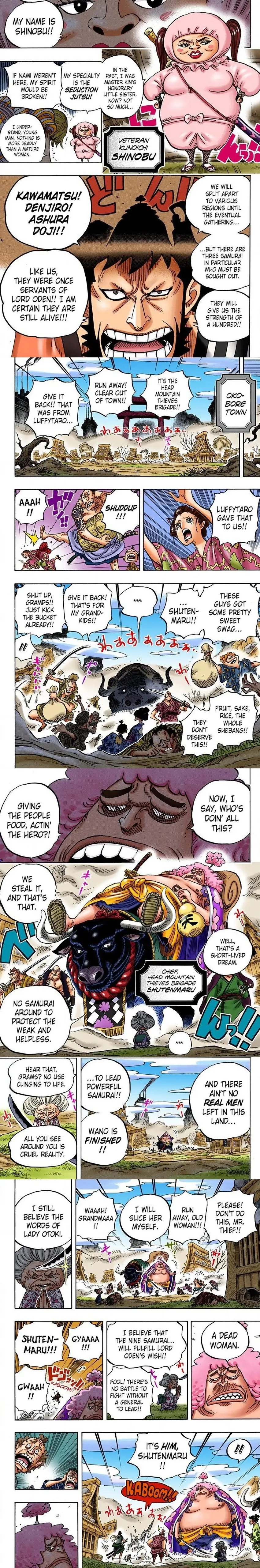 One Piece (Official Colored) Chapter 921 page 3 - 