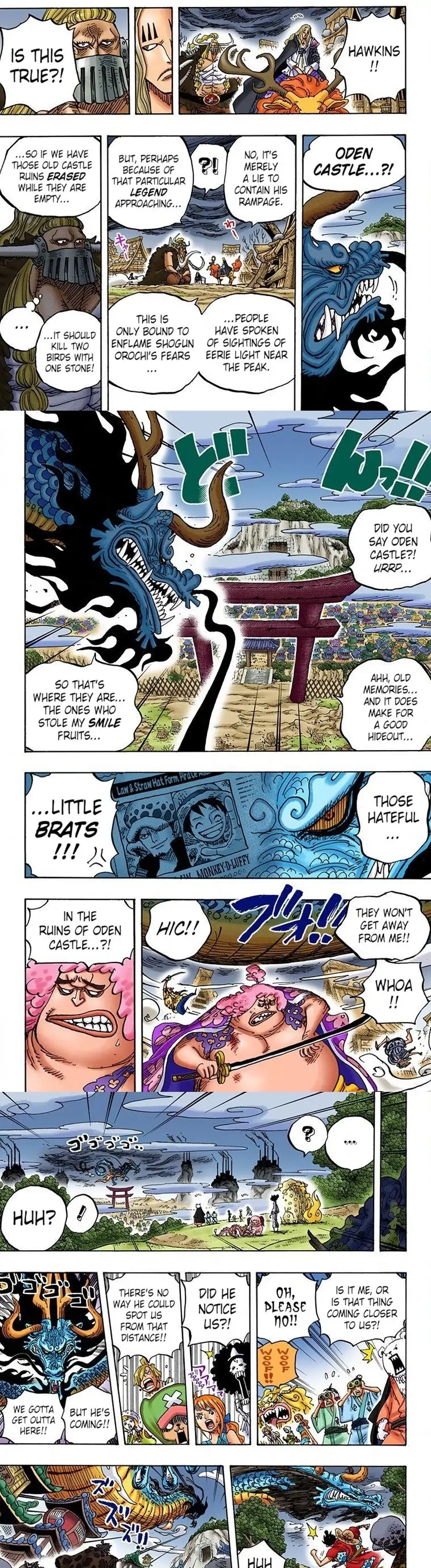 One Piece (Official Colored) Chapter 922 page 5 - 