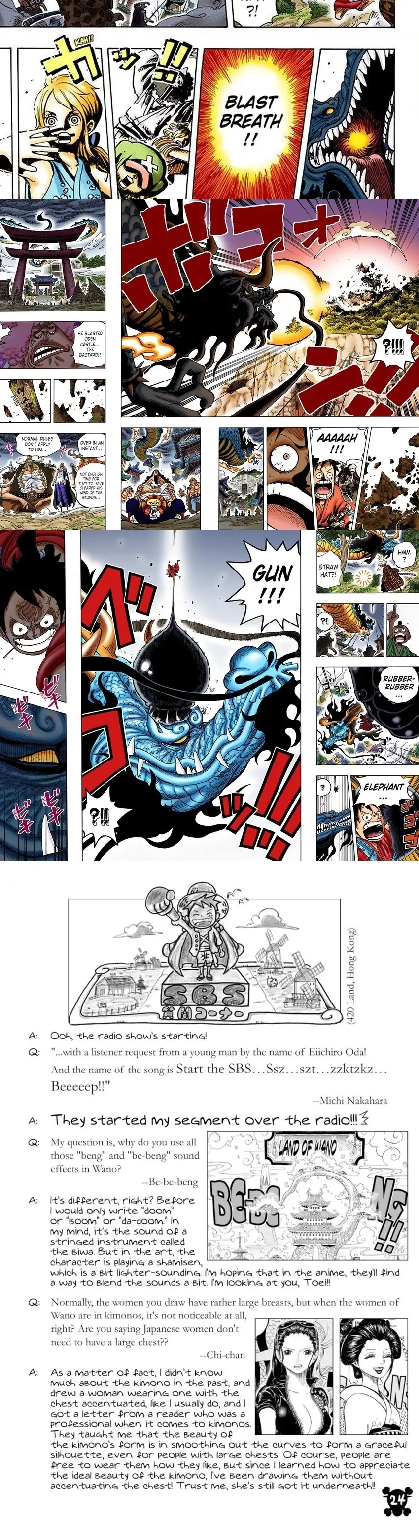 One Piece (Official Colored) Chapter 922 page 6 - 