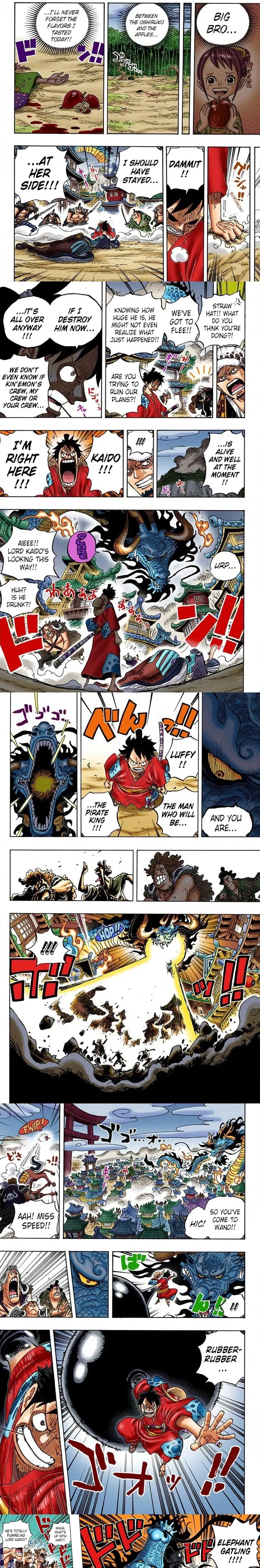 One Piece (Official Colored) Chapter 923 page 2 - 
