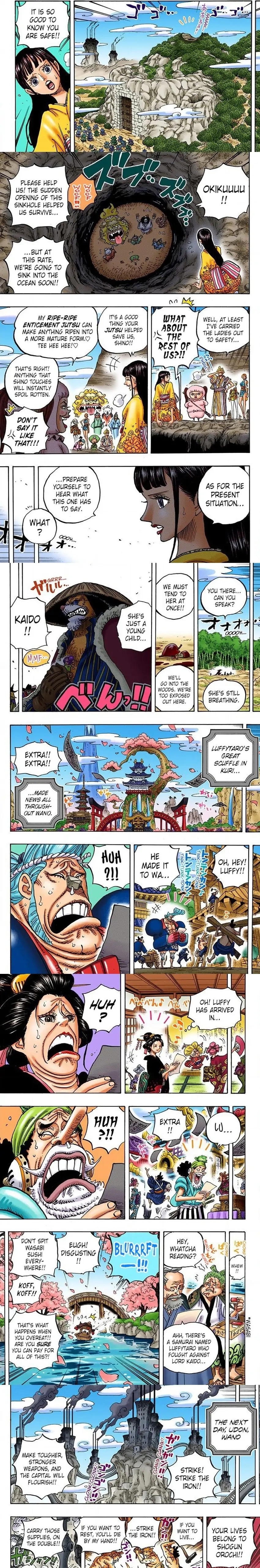 One Piece (Official Colored) Chapter 924 page 3 - 
